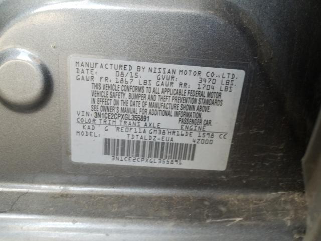 Photo 9 VIN: 3N1CE2CPXGL355891 - NISSAN VERSA NOTE 