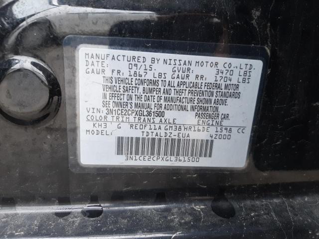 Photo 11 VIN: 3N1CE2CPXGL361500 - NISSAN VERSA NOTE 