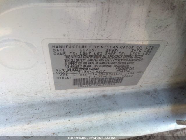 Photo 8 VIN: 3N1CE2CPXGL373548 - NISSAN VERSA NOTE 