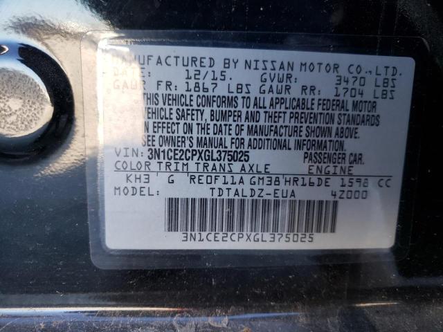 Photo 9 VIN: 3N1CE2CPXGL375025 - NISSAN VERSA NOTE 