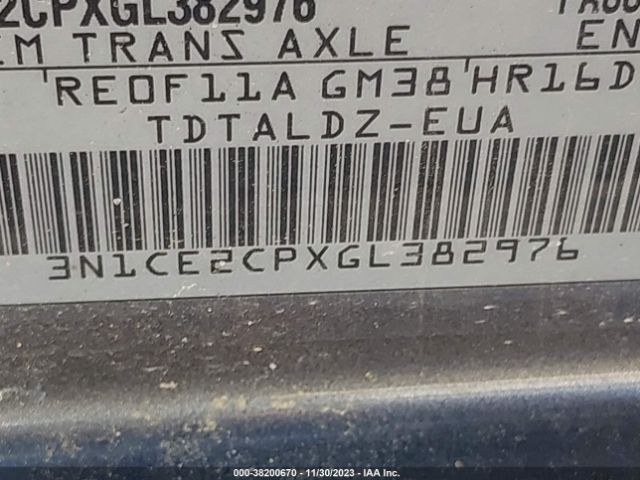 Photo 8 VIN: 3N1CE2CPXGL382976 - NISSAN VERSA NOTE 