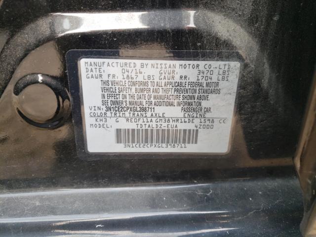 Photo 9 VIN: 3N1CE2CPXGL398711 - NISSAN VERSA NOTE 