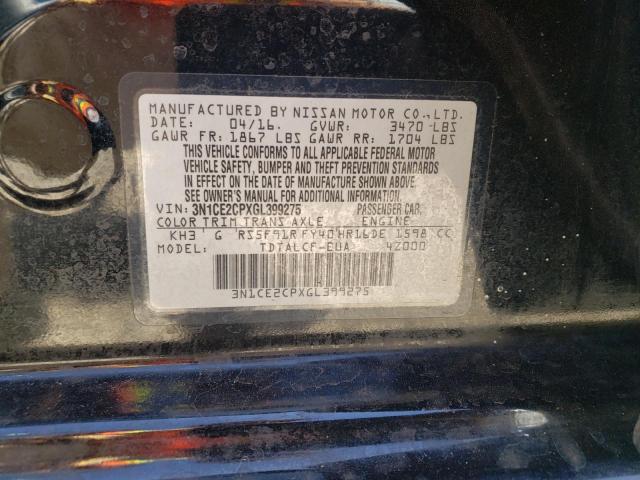 Photo 12 VIN: 3N1CE2CPXGL399275 - NISSAN VERSA NOTE 