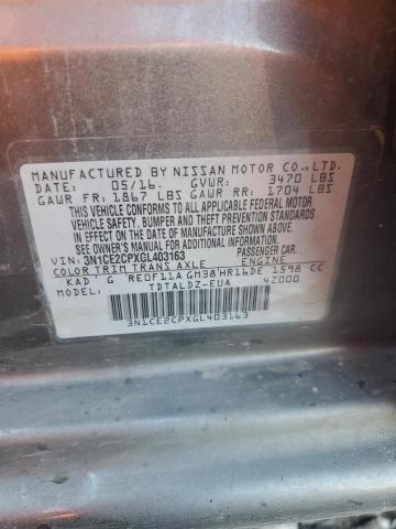 Photo 11 VIN: 3N1CE2CPXGL403163 - NISSAN VERSA NOTE 