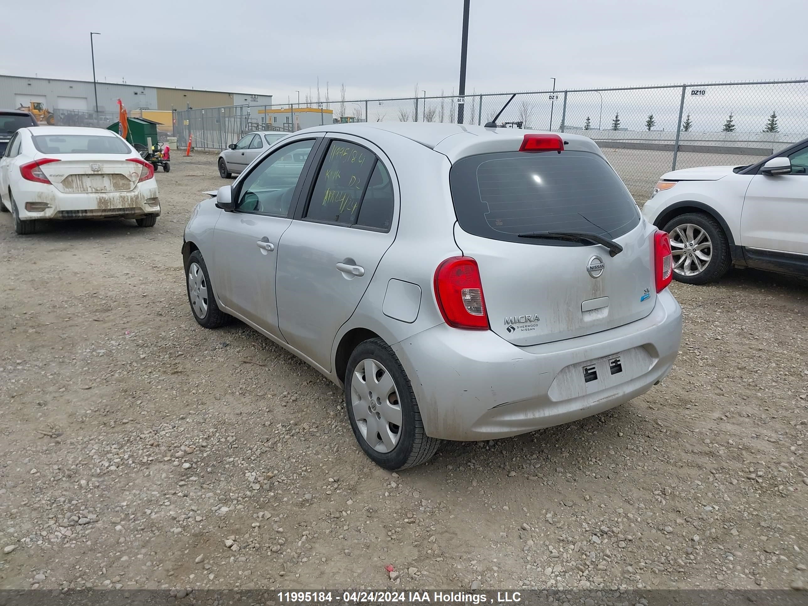 Photo 2 VIN: 3N1CK3CP1FL214043 - NISSAN MICRA 