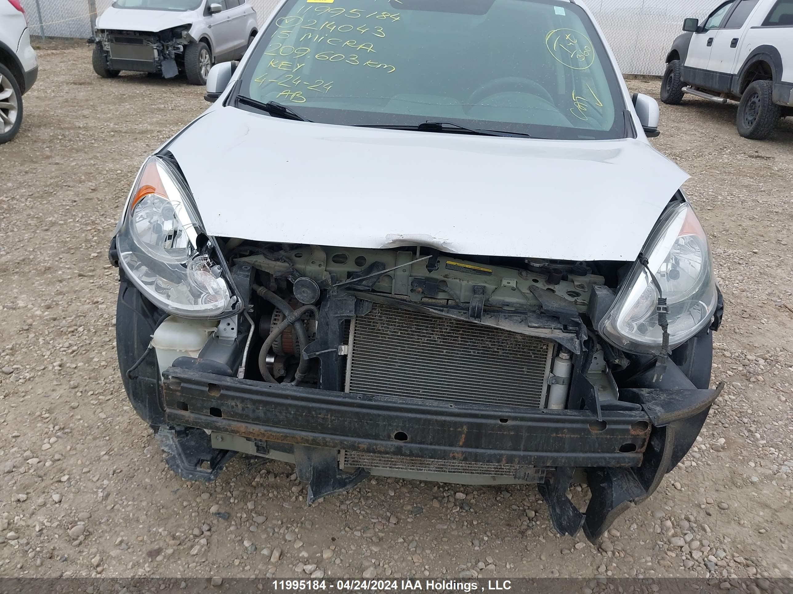 Photo 5 VIN: 3N1CK3CP1FL214043 - NISSAN MICRA 