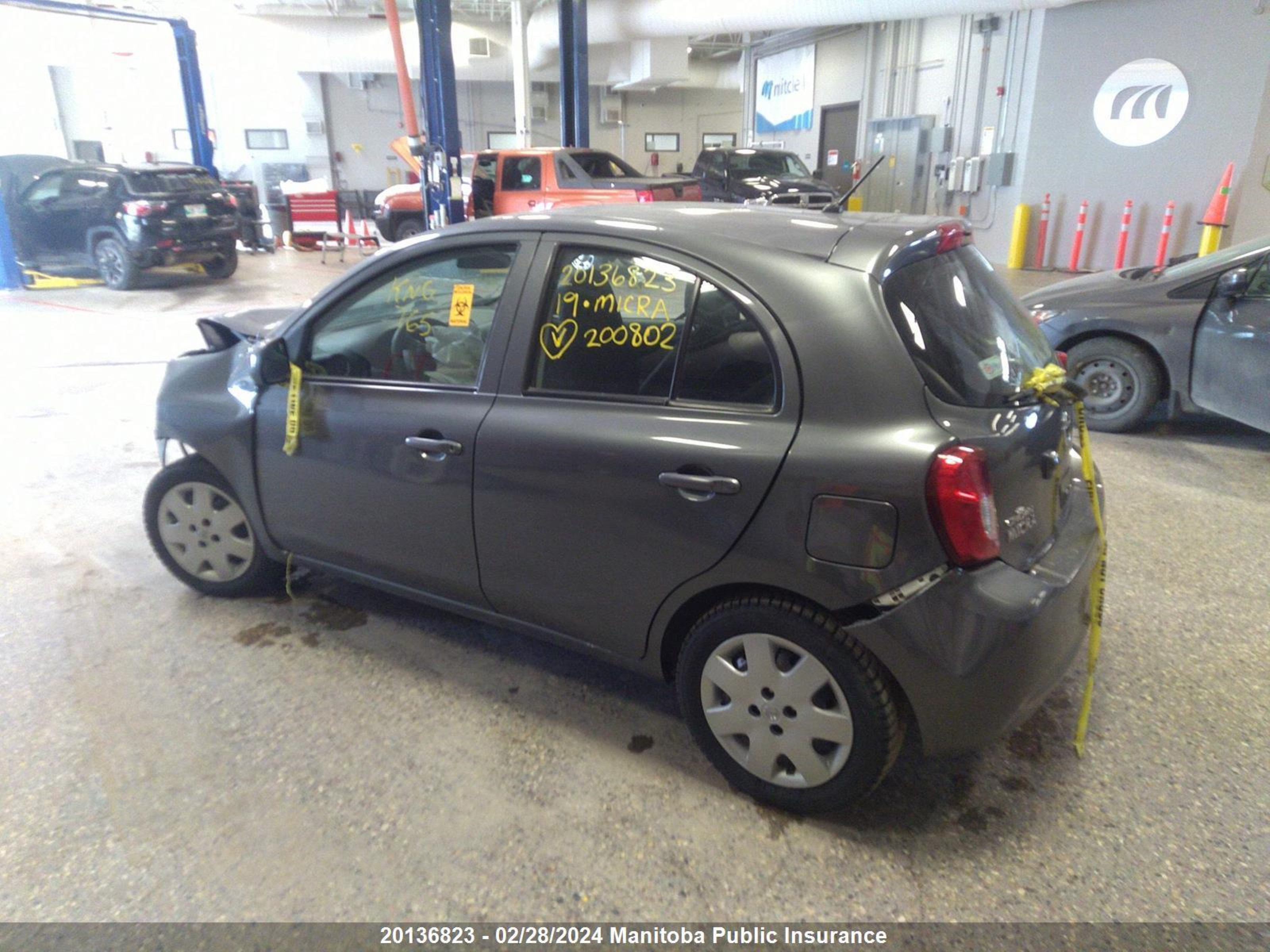 Photo 2 VIN: 3N1CK3CP1KL200802 - NISSAN MICRA 