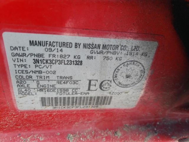 Photo 12 VIN: 3N1CK3CP3FL231328 - NISSAN MICRA 