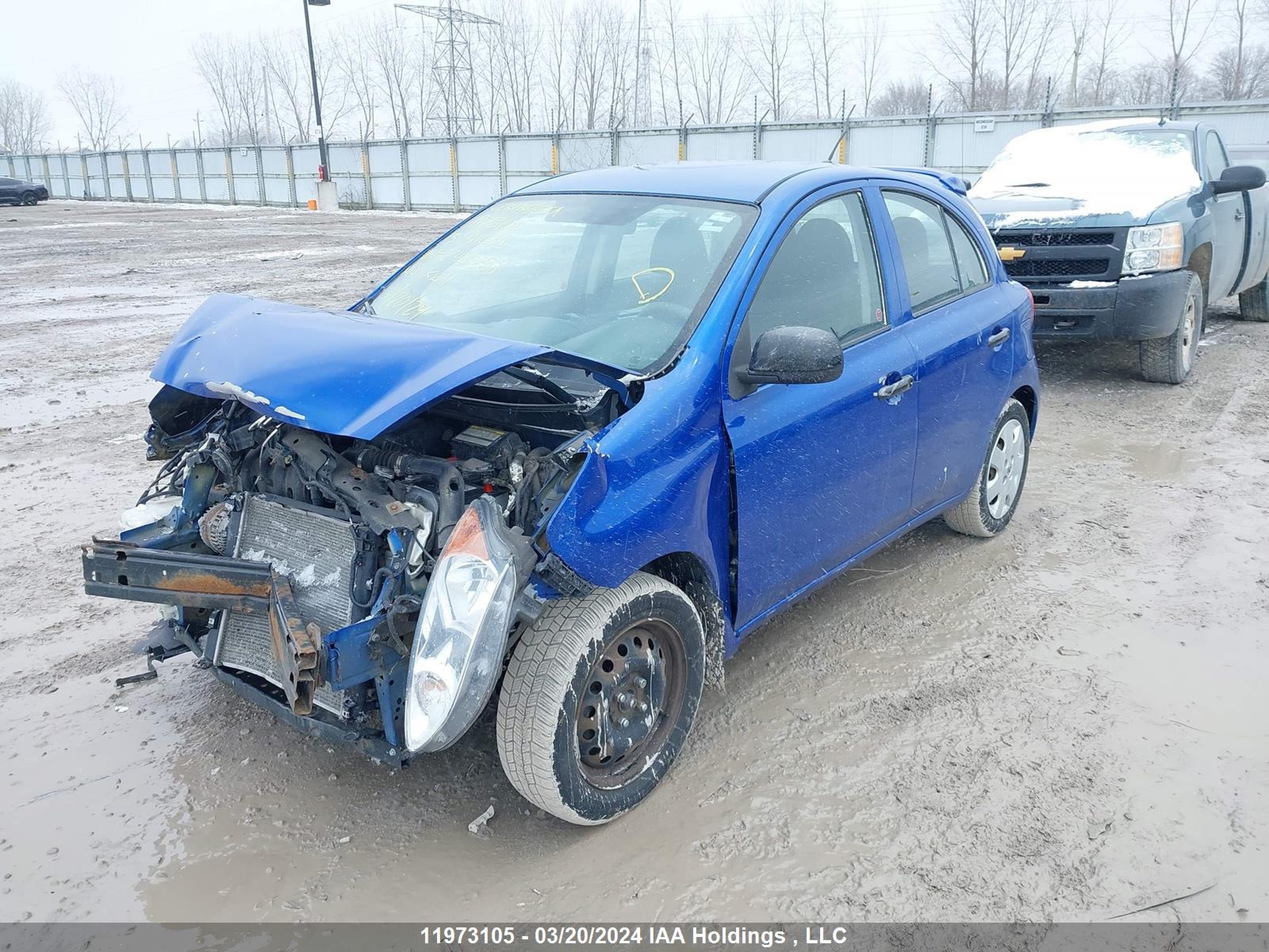 Photo 1 VIN: 3N1CK3CP3FL248288 - NISSAN MICRA 