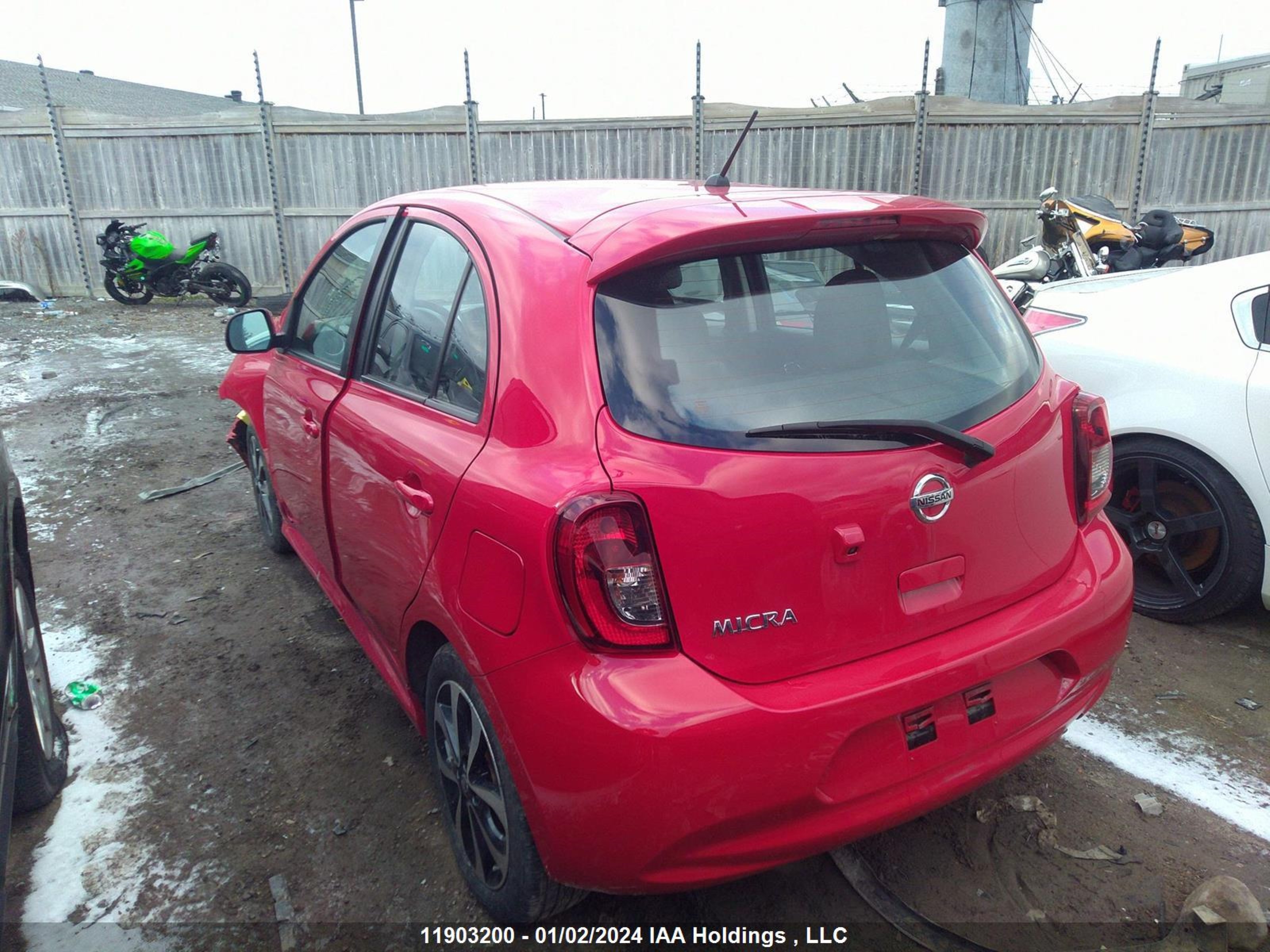 Photo 2 VIN: 3N1CK3CP5JL285691 - NISSAN MICRA 