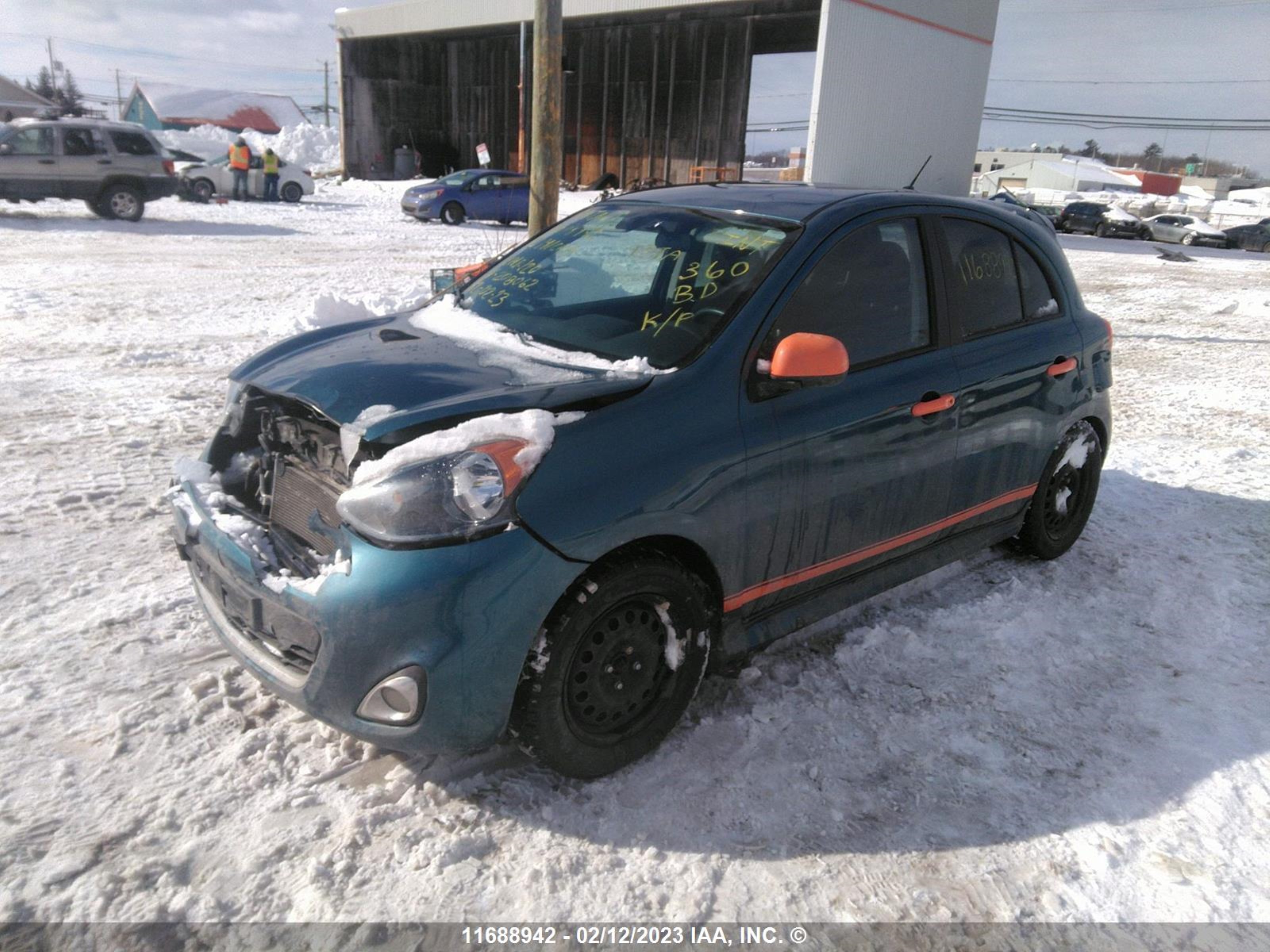 Photo 1 VIN: 3N1CK3CP8FL208062 - NISSAN MICRA 