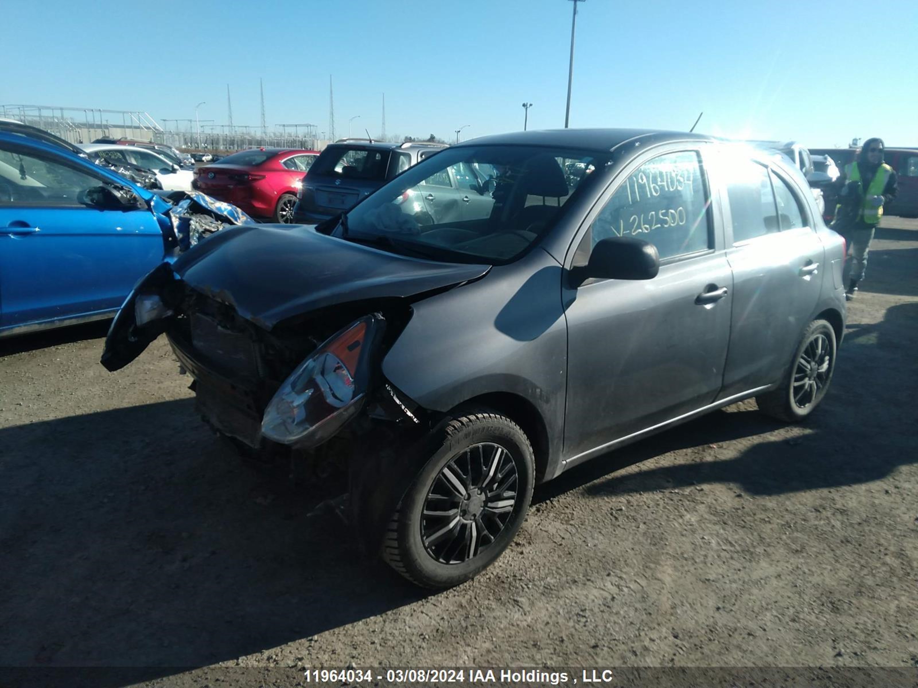 Photo 1 VIN: 3N1CK3CP8HL262500 - NISSAN MICRA 