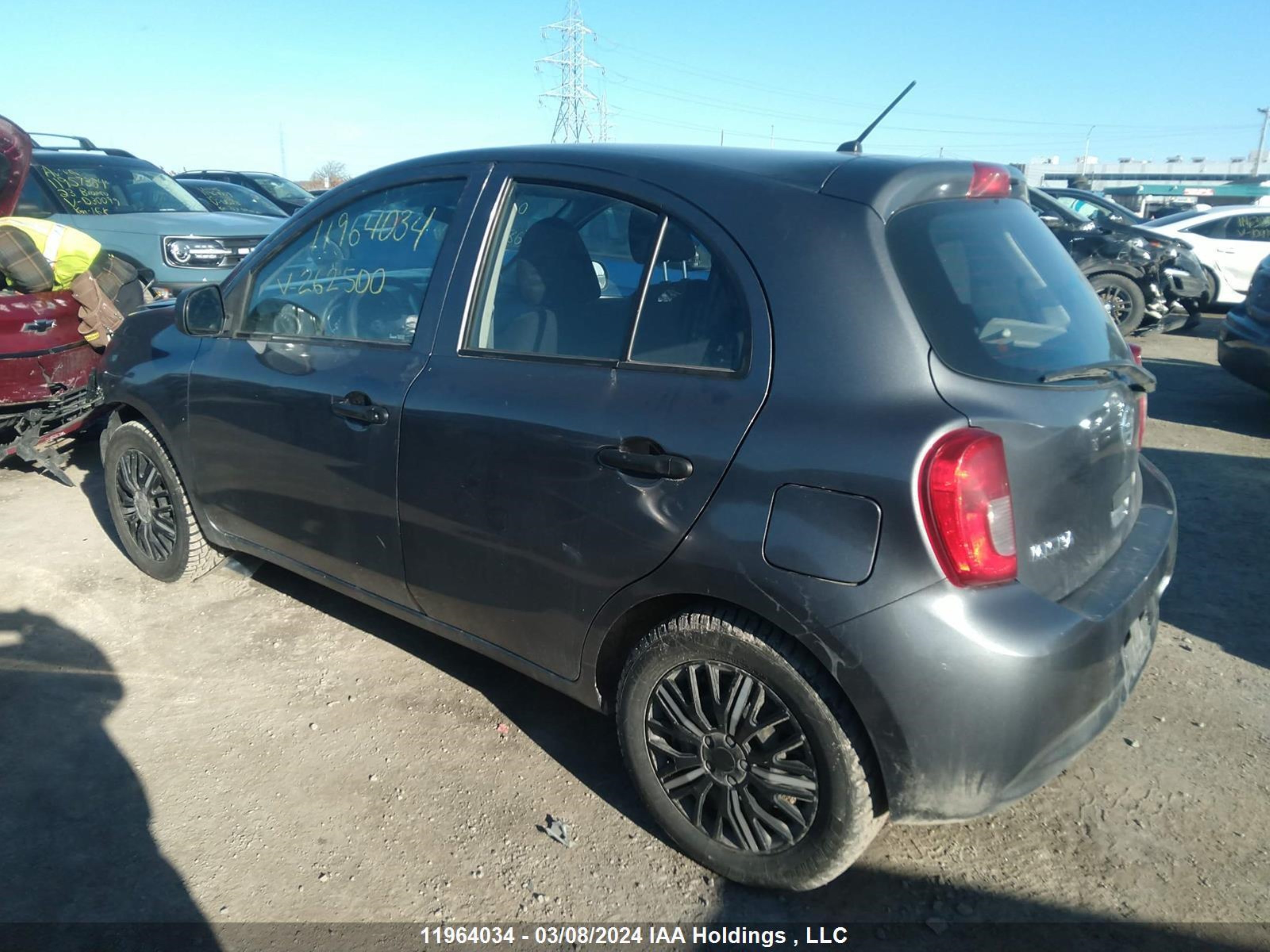 Photo 2 VIN: 3N1CK3CP8HL262500 - NISSAN MICRA 