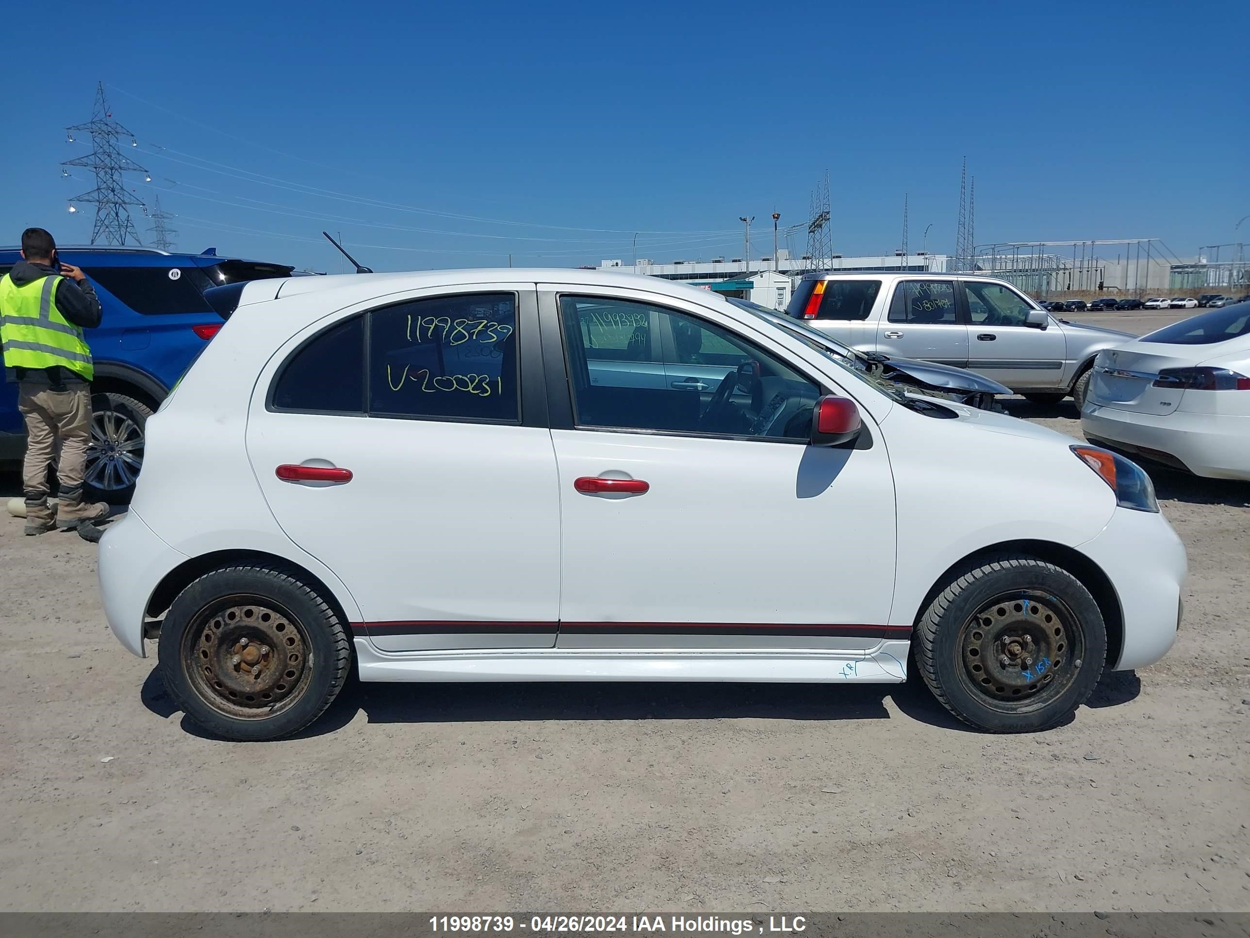 Photo 12 VIN: 3N1CK3CP9FL200231 - NISSAN MICRA 