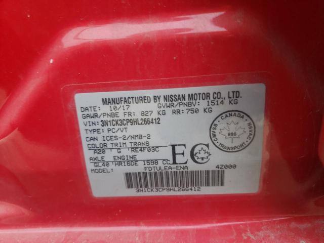 Photo 11 VIN: 3N1CK3CP9HL266412 - NISSAN MICRA 