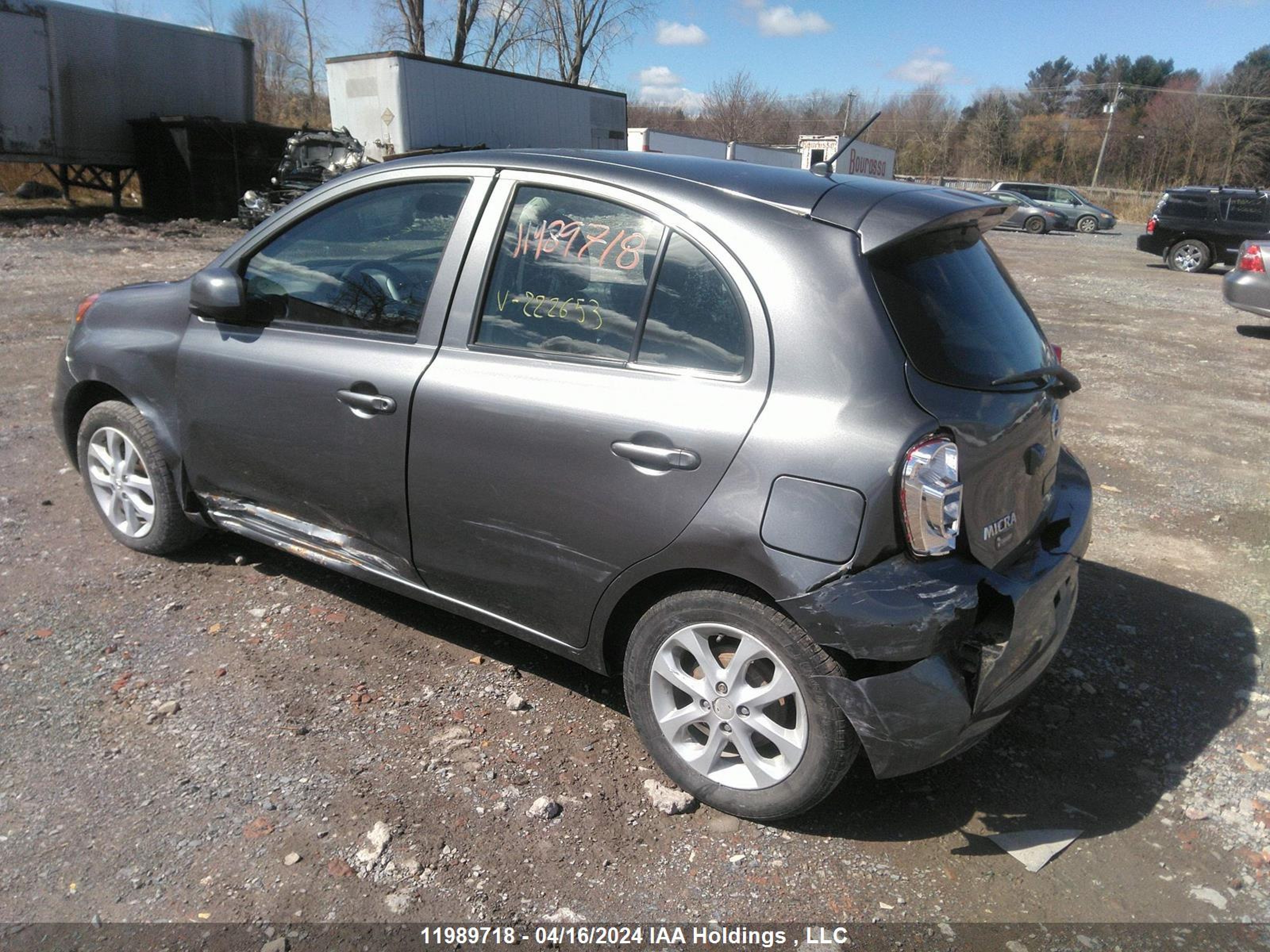 Photo 2 VIN: 3N1CK3CPXKL222653 - NISSAN MICRA 