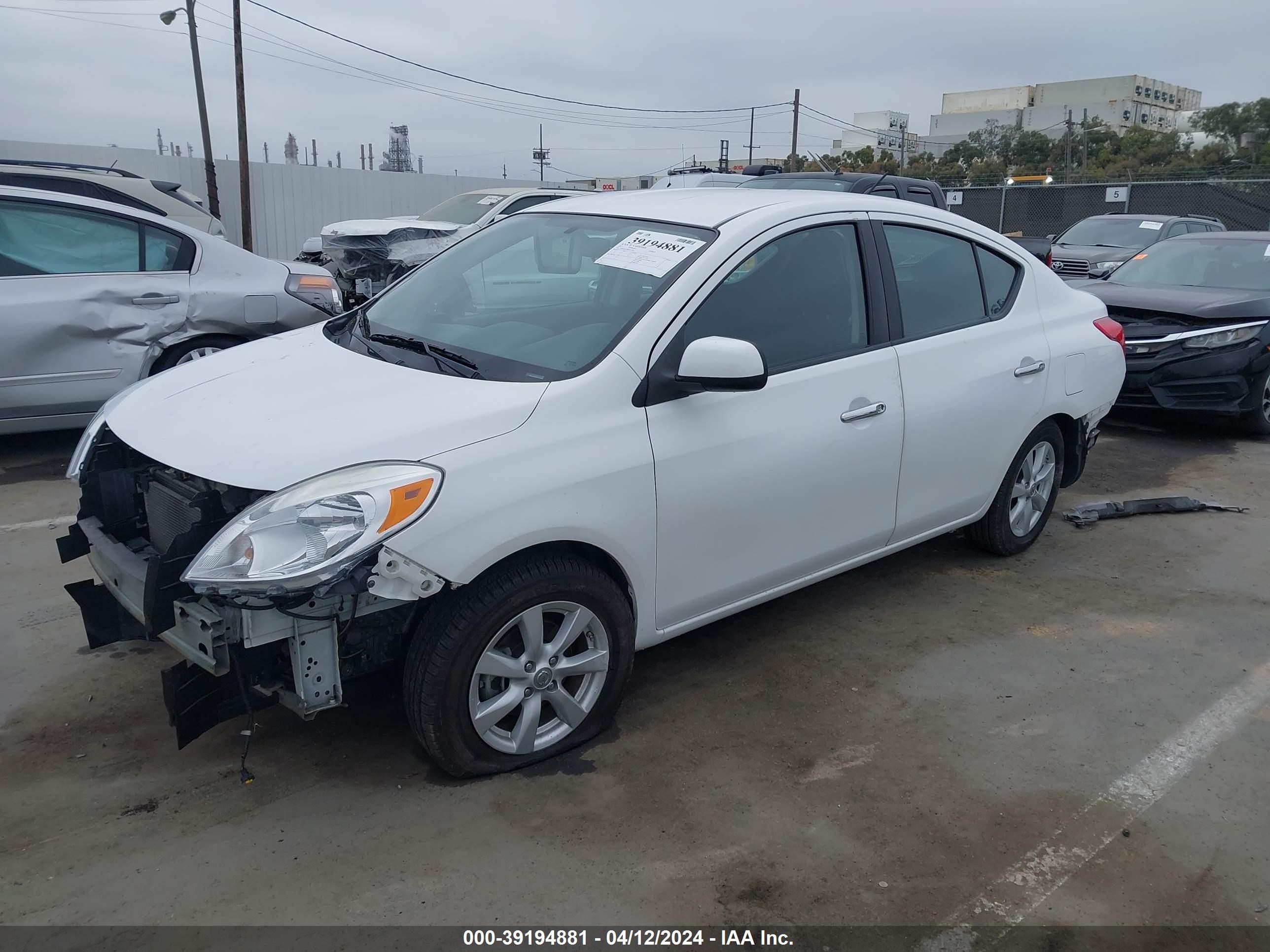 Photo 1 VIN: 3N1CN7AP0CL817224 - NISSAN VERSA 