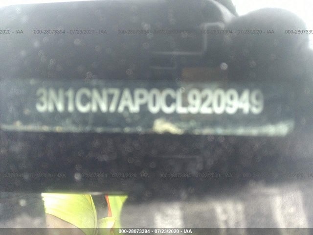 Photo 8 VIN: 3N1CN7AP0CL920949 - NISSAN VERSA 