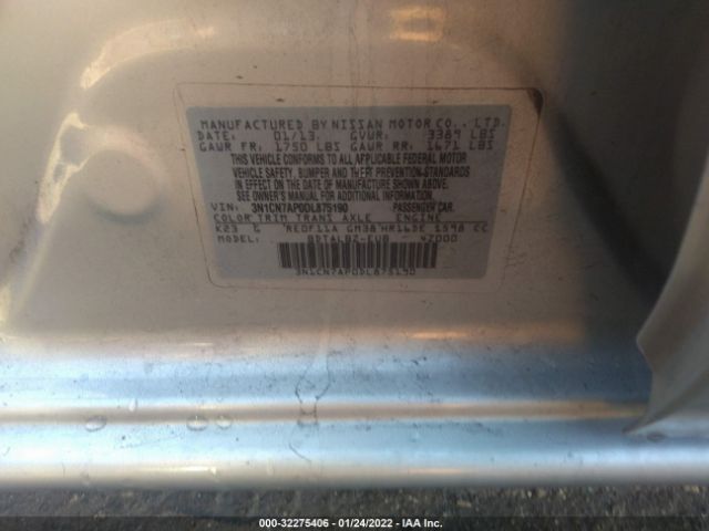 Photo 8 VIN: 3N1CN7AP0DL875190 - NISSAN VERSA 