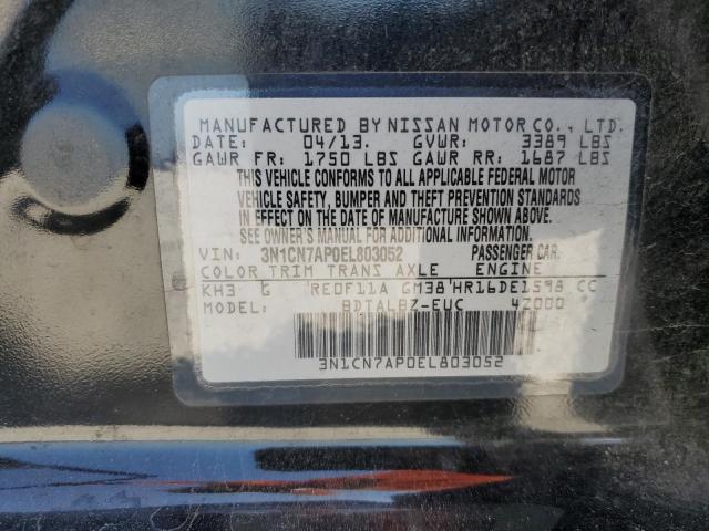 Photo 11 VIN: 3N1CN7AP0EL803052 - NISSAN VERSA 