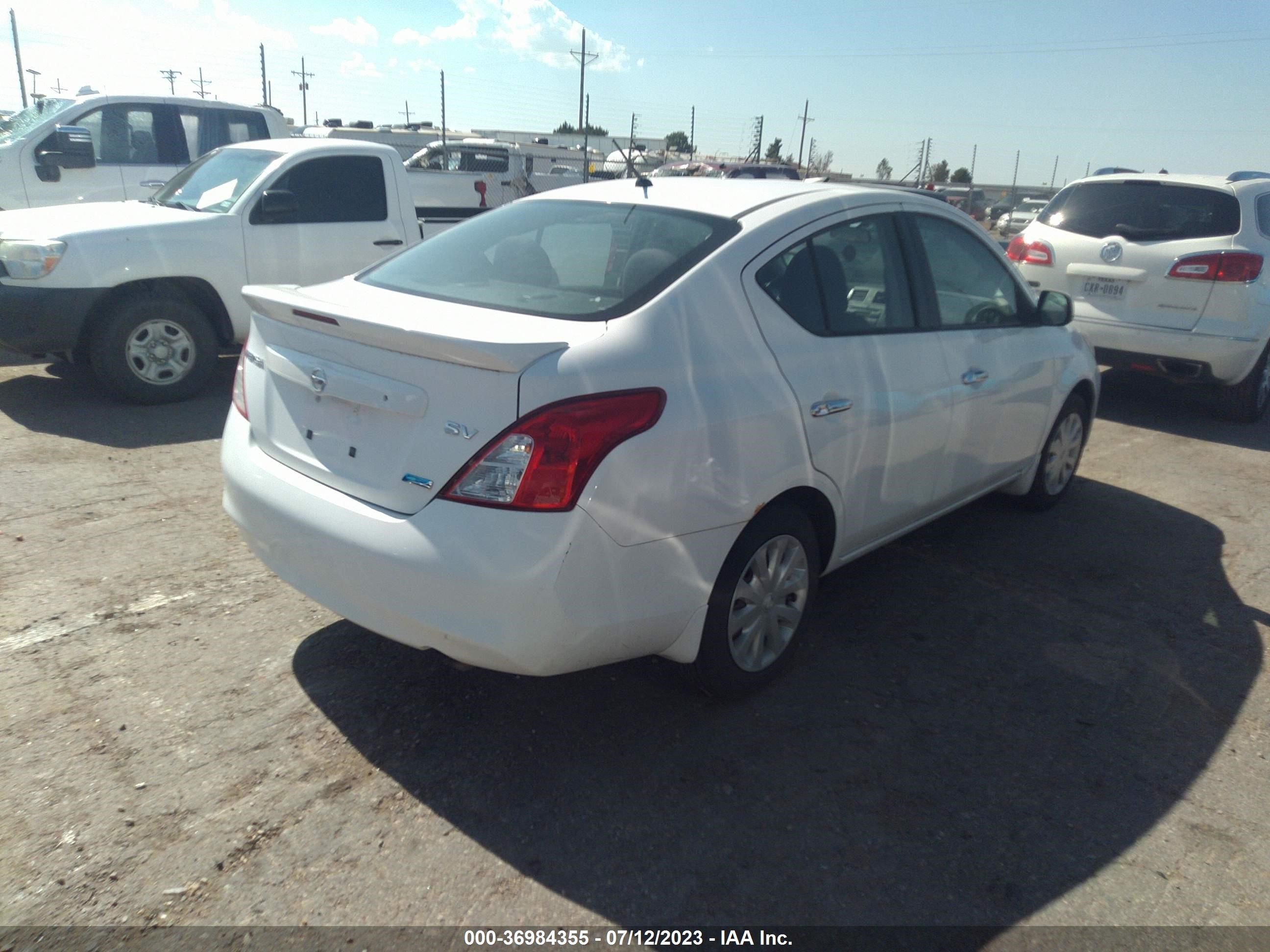 Photo 3 VIN: 3N1CN7AP0EL823348 - NISSAN VERSA 