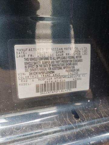 Photo 11 VIN: 3N1CN7AP0FL814294 - NISSAN VERSA S 