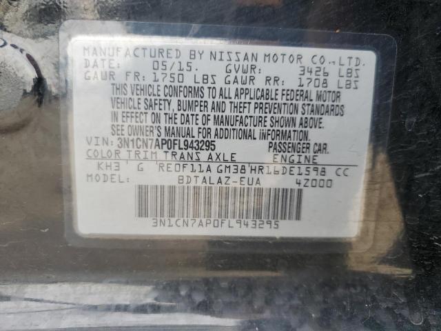 Photo 11 VIN: 3N1CN7AP0FL943295 - NISSAN VERSA 