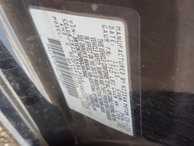 Photo 9 VIN: 3N1CN7AP0GL847040 - NISSAN VERSA S 