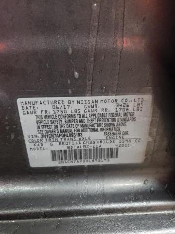 Photo 11 VIN: 3N1CN7AP0HL893193 - NISSAN VERSA S 