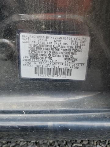 Photo 11 VIN: 3N1CN7AP0KL817013 - NISSAN VERSA S 