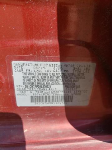 Photo 11 VIN: 3N1CN7AP0KL876921 - NISSAN VERSA S 