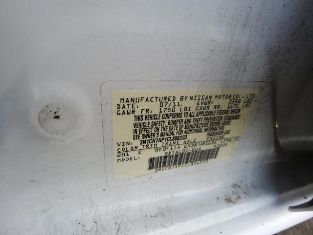 Photo 11 VIN: 3N1CN7AP1CL806233 - NISSAN VERSA 