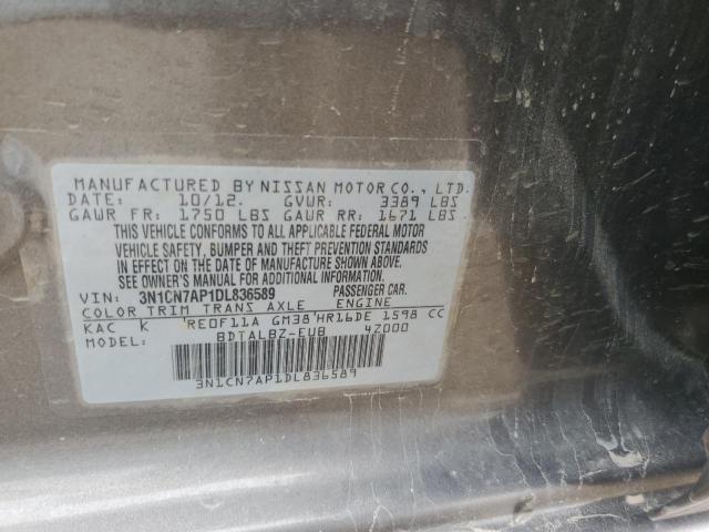 Photo 11 VIN: 3N1CN7AP1DL836589 - NISSAN VERSA S 