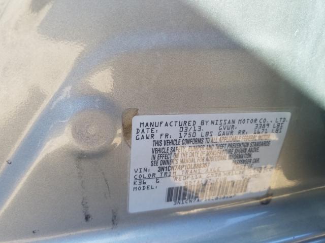 Photo 9 VIN: 3N1CN7AP1DL888367 - NISSAN VERSA S 