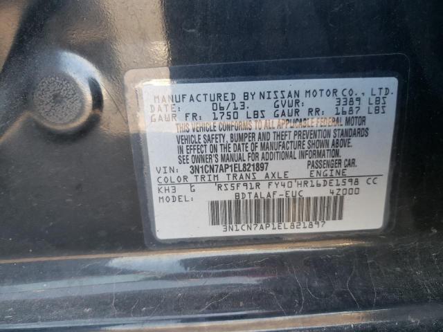 Photo 11 VIN: 3N1CN7AP1EL821897 - NISSAN VERSA S 