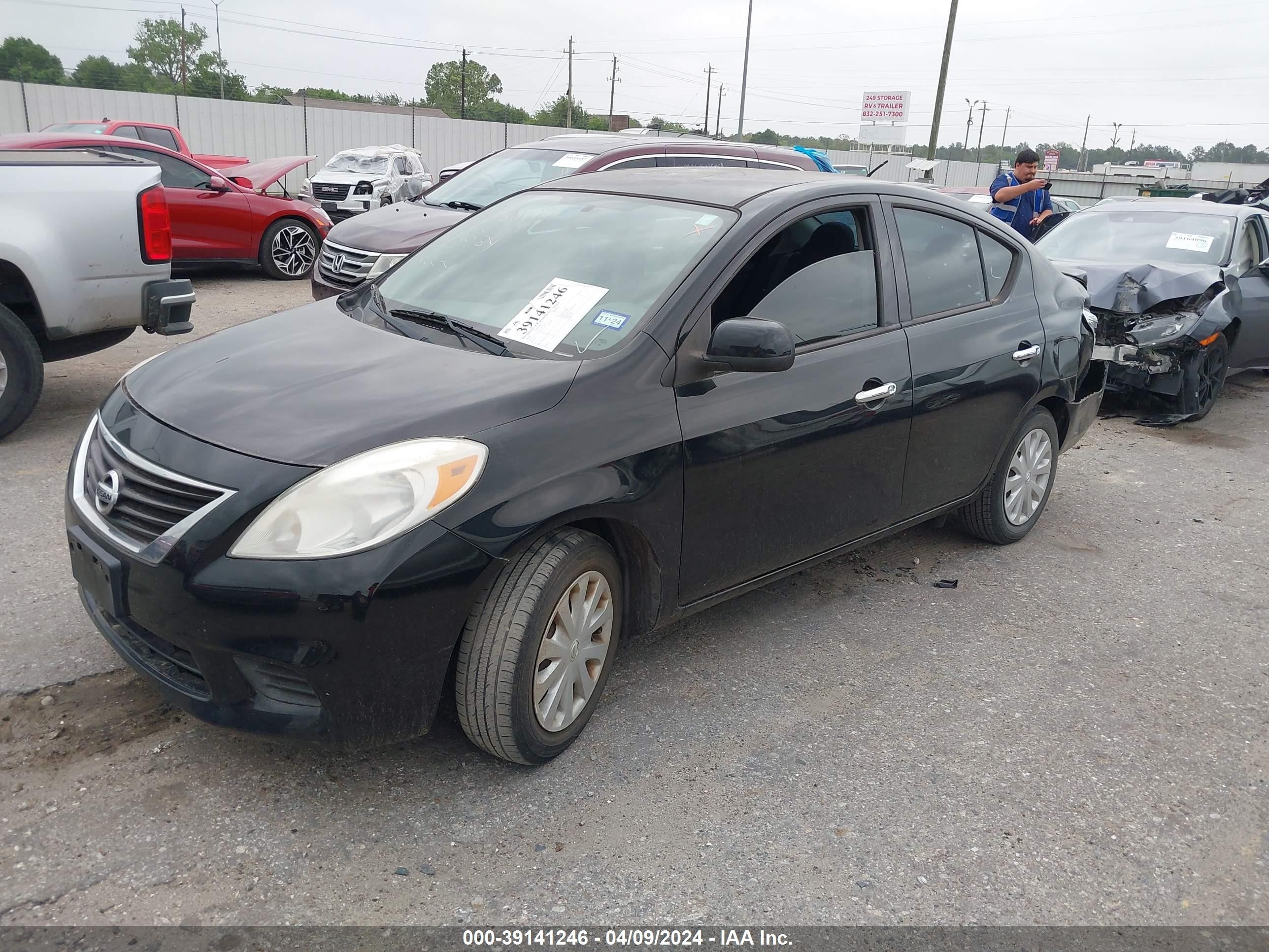 Photo 1 VIN: 3N1CN7AP1EL837243 - NISSAN VERSA 