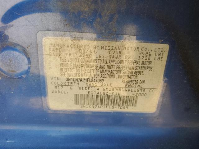 Photo 12 VIN: 3N1CN7AP1FL847059 - NISSAN VERSA 