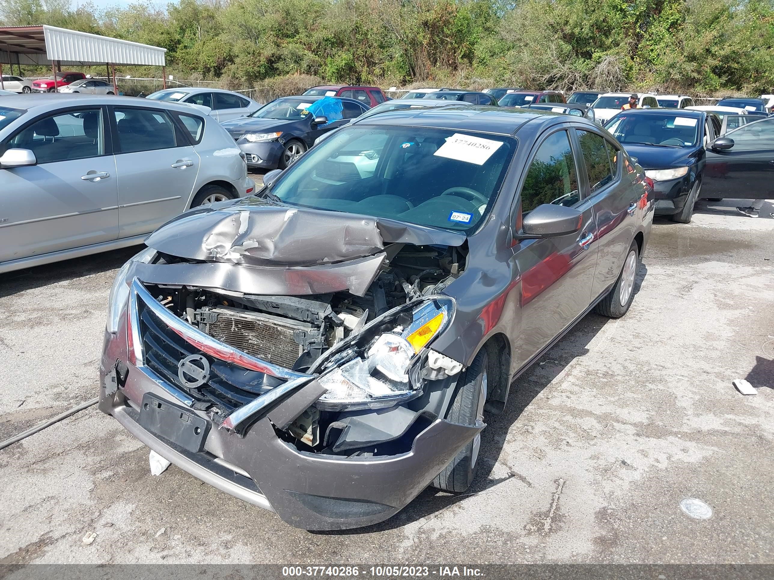 Photo 1 VIN: 3N1CN7AP1GL869824 - NISSAN VERSA 