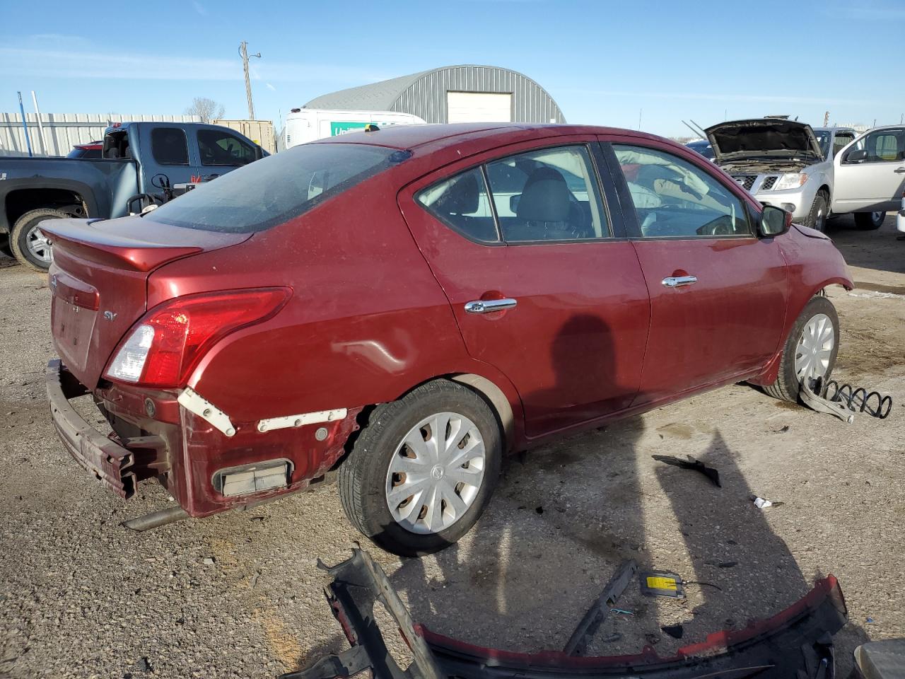 Photo 2 VIN: 3N1CN7AP1HL887774 - NISSAN VERSA 