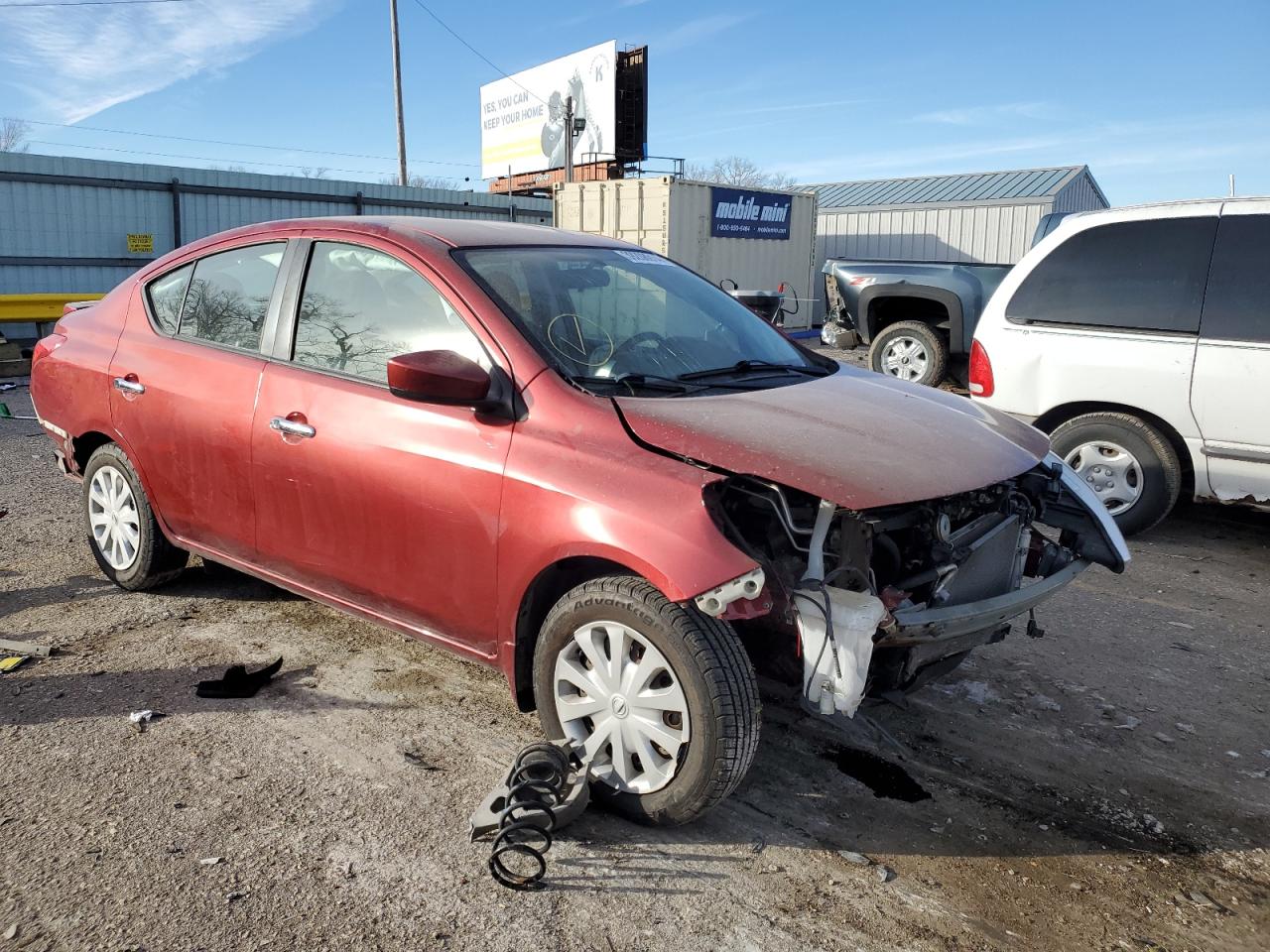 Photo 3 VIN: 3N1CN7AP1HL887774 - NISSAN VERSA 