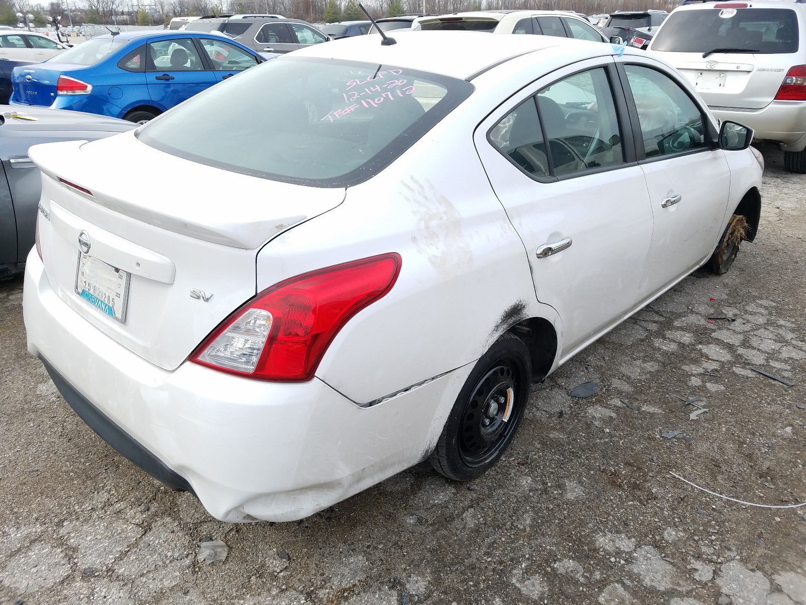 Photo 3 VIN: 3N1CN7AP1JL845028 - NISSAN VERSA S 