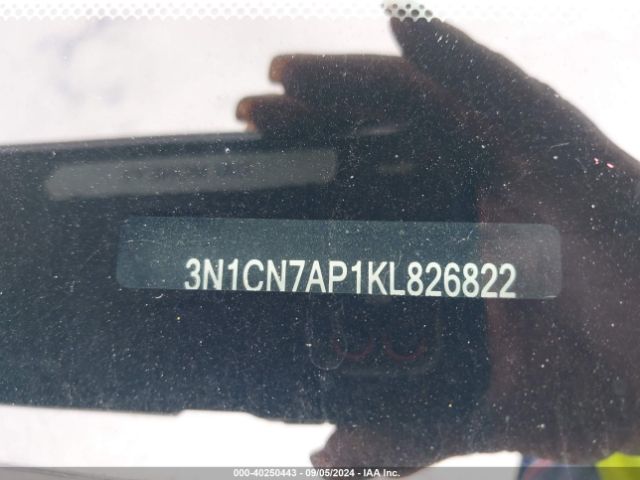 Photo 8 VIN: 3N1CN7AP1KL826822 - NISSAN VERSA 