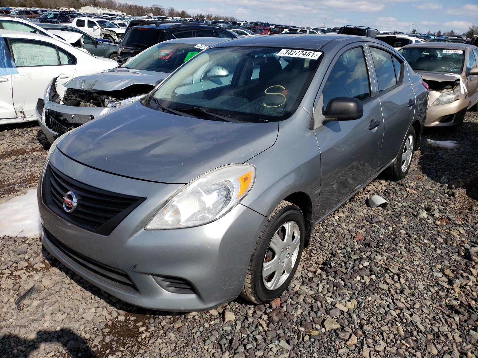 Photo 1 VIN: 3N1CN7AP2CL839192 - NISSAN VERSA S 