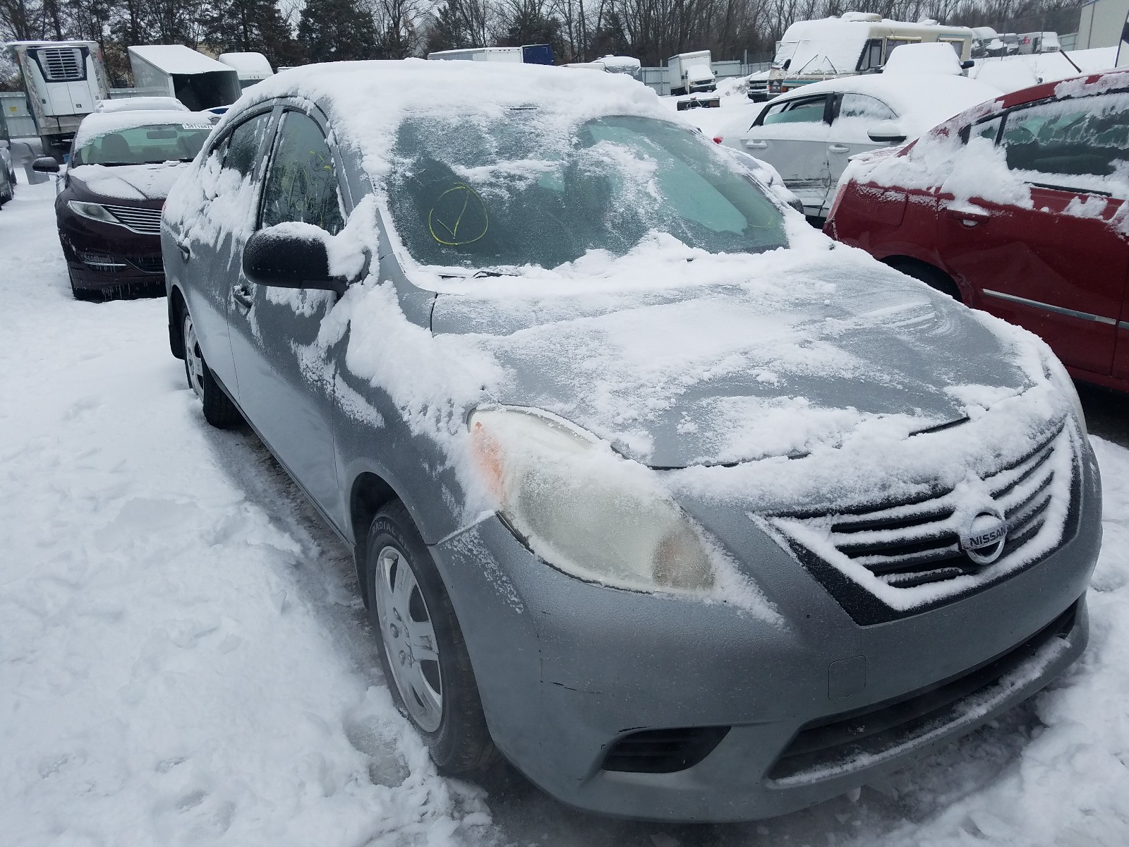 Photo 8 VIN: 3N1CN7AP2CL839192 - NISSAN VERSA S 