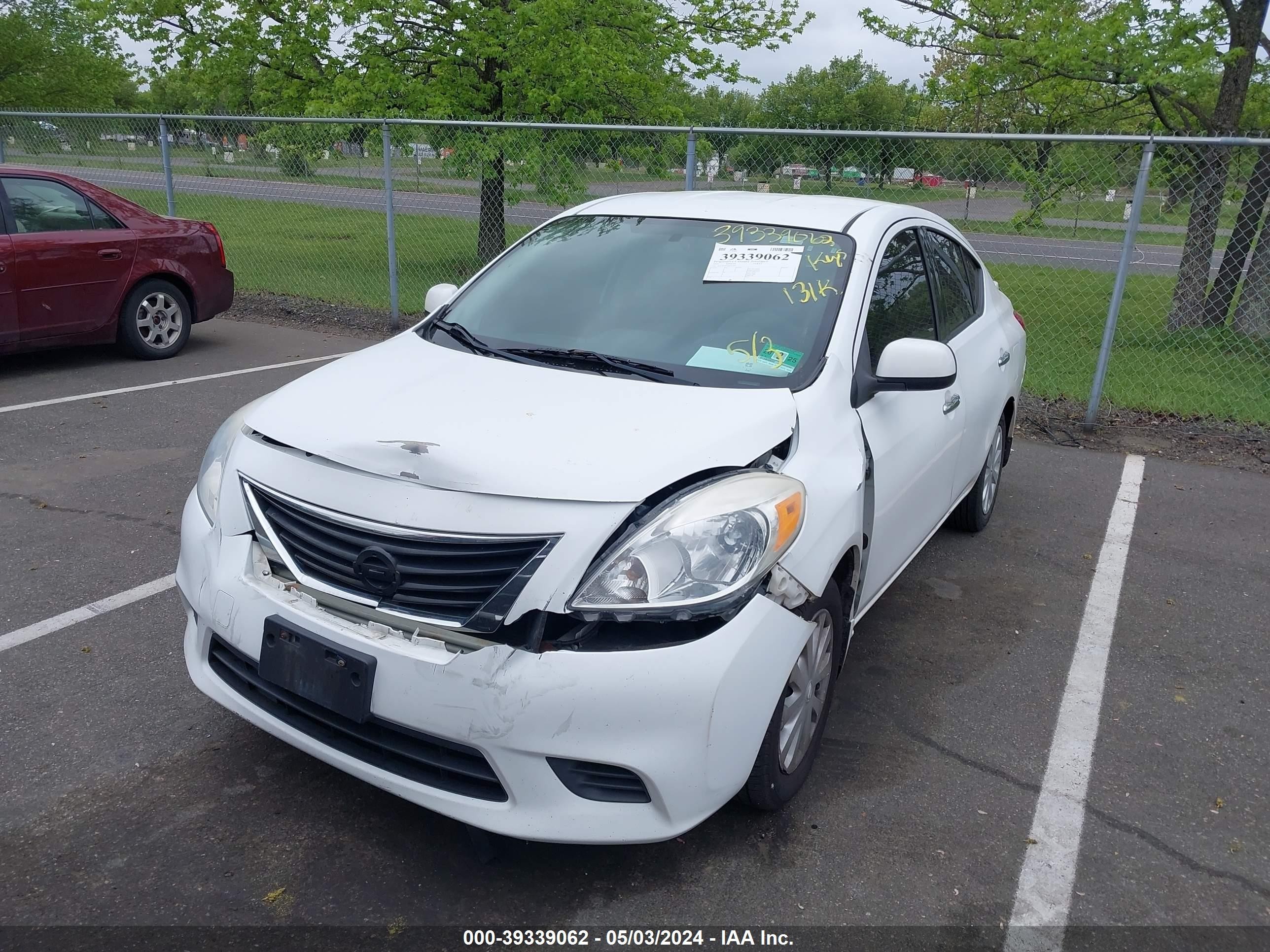 Photo 1 VIN: 3N1CN7AP2EL812092 - NISSAN VERSA 