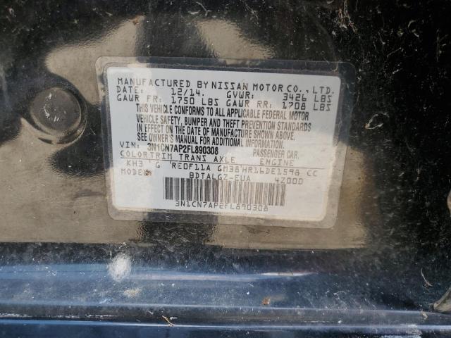 Photo 11 VIN: 3N1CN7AP2FL890308 - NISSAN VERSA 