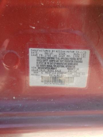 Photo 11 VIN: 3N1CN7AP2GL808417 - NISSAN VERSA S 