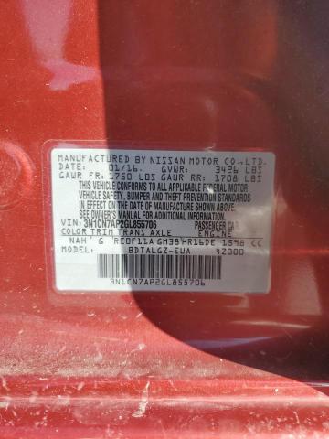 Photo 11 VIN: 3N1CN7AP2GL855706 - NISSAN VERSA 