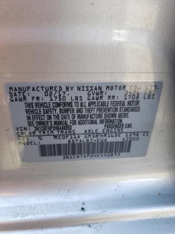 Photo 9 VIN: 3N1CN7AP2HK440893 - NISSAN VERSA S 