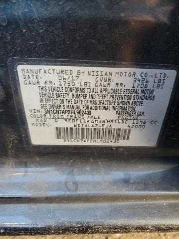 Photo 11 VIN: 3N1CN7AP2HL902430 - NISSAN VERSA 